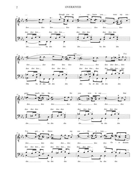 A Men Acapella Quartet Arrangement Of Steve Wonder Classic Tune Page 2