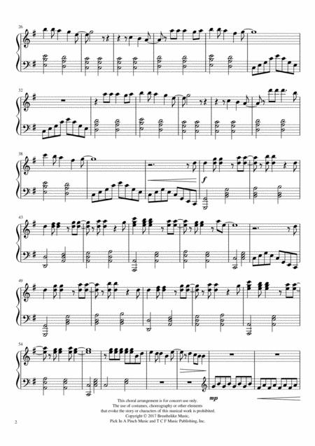 A Million Dreams From The Greatest Showman Intermediate Piano Solo A Good Playable Arrangement Page 2