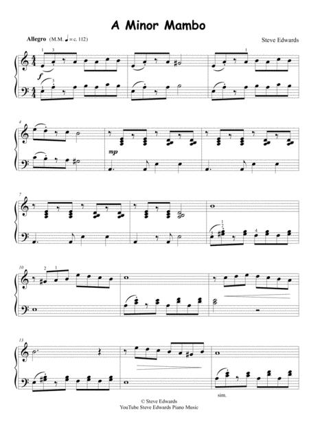 A Minor Mambo From Fun With Grades Abrsm Grades 2 3 Standard Page 2