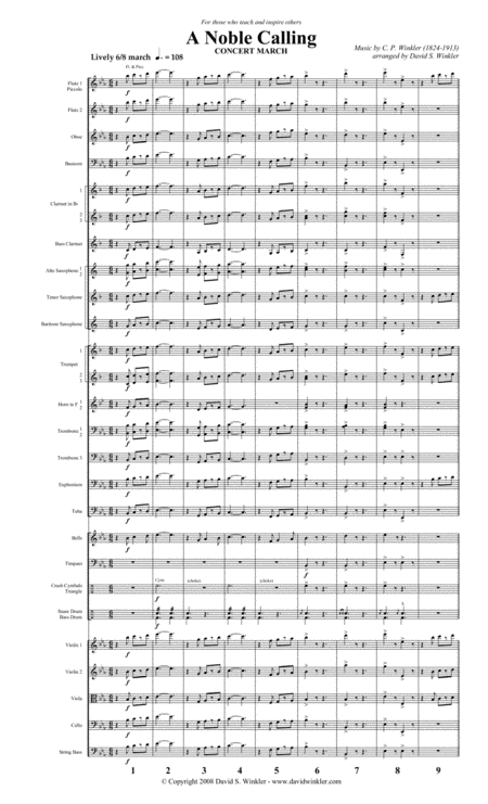 A Noble Calling Orchestra Version Page 2