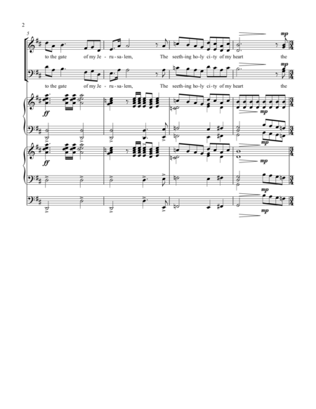 A Palm Sunday Sonnet Piano Organ Vocal Page 2