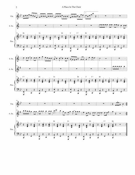 A Place In The Choir Duet For Soprano Alto Saxophone Page 2