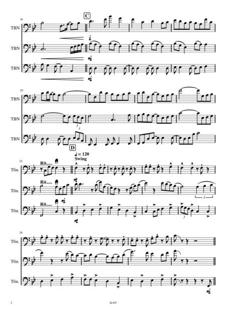 A Song For Japan Trombone Trio Page 2