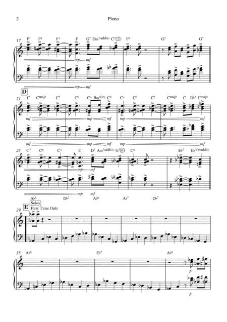 A String Of Pearls Solo Piano Page 2