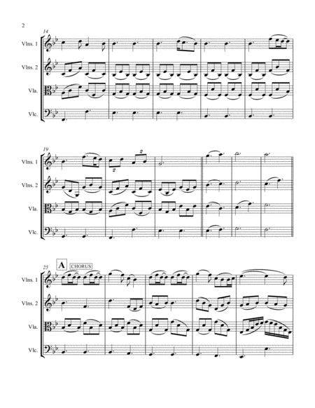 A Thousand Years String Quartet Page 2