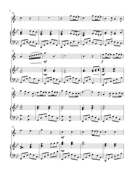 A Thousand Years Treble Bb Instrument Solo Page 2