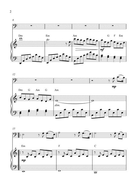 A Time For Us Love Theme Cello Solo And Piano Accompaniment Page 2