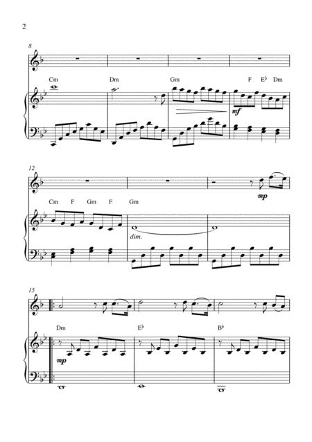 A Time For Us Love Theme For English Horn Solo And Piano Accompaniment Page 2