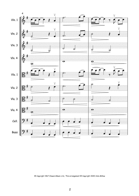 A Whiter Shade Of Pale For String Ensemble Page 2