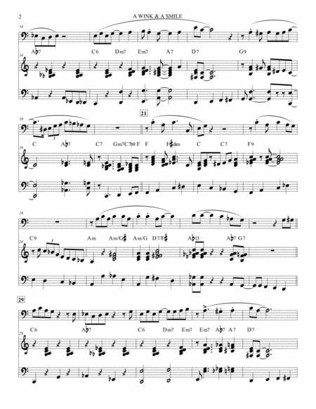 A Wink And A Smile Trombone Solo With Piano Acc Page 2