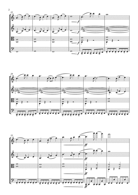 About Time Main Theme From The Film String Quartet Page 2