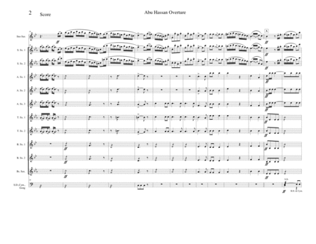 Abu Hassan Overture Page 2