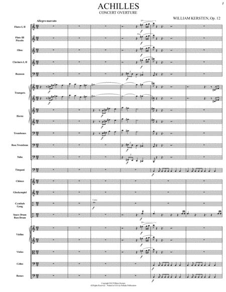 Achilles Concert Overture Page 2