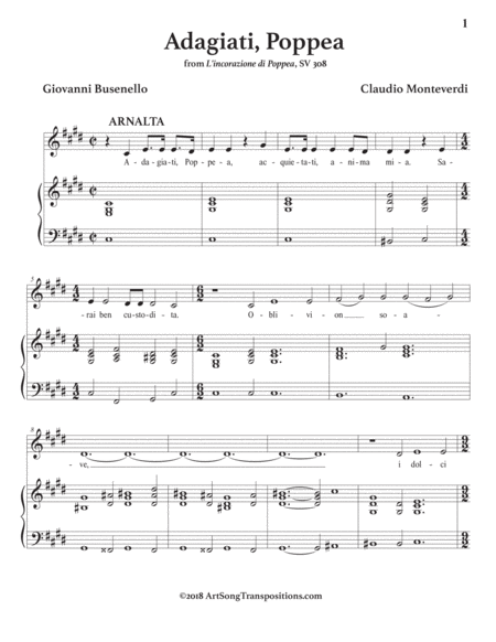 Adagiati Poppea C Sharp Minor Page 2