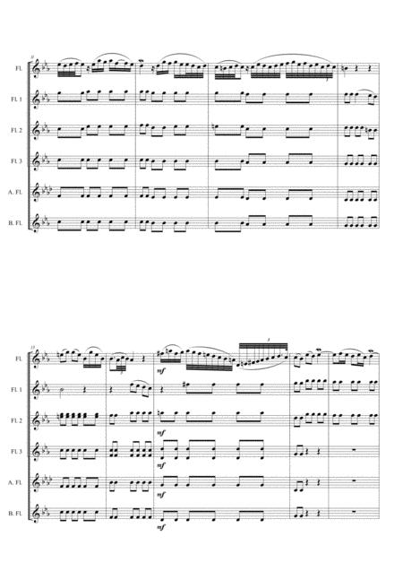Adagio C Flute Choir Page 2