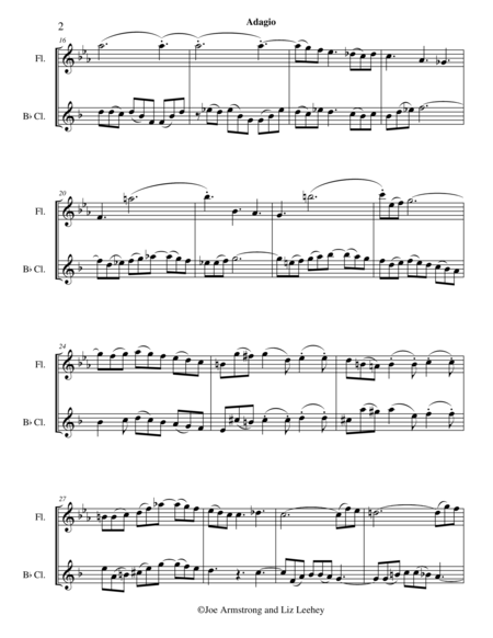 Adagio From Sonata In G Minor Page 2