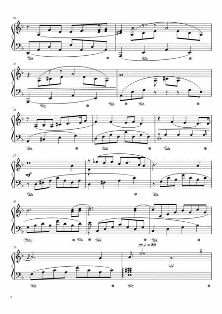 Adagio In D Minor By Giovanni Marradi Arranged For Piano Solo By Leah Ginzburg Page 2