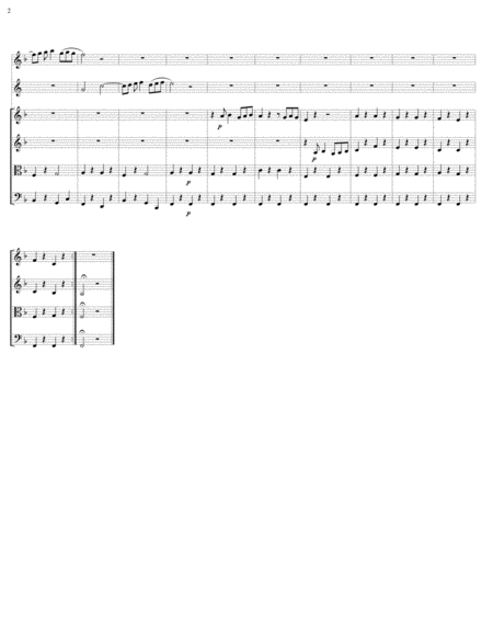 Adagio In F Major For Winds And Strings Page 2