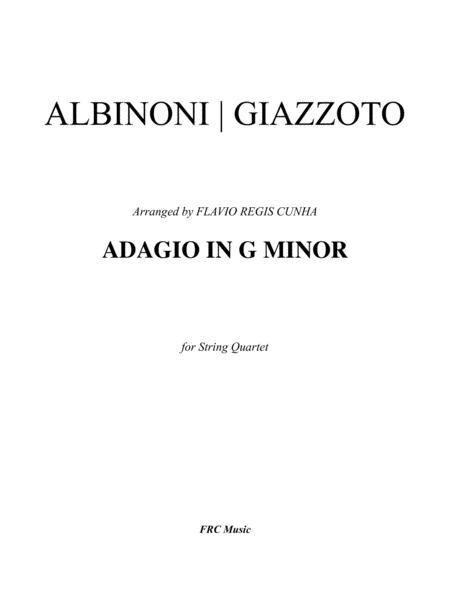 Adagio In G Minor For String Quartet Page 2