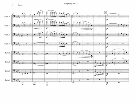 Adagio Mvt 1b From Symphony No 3 Page 2