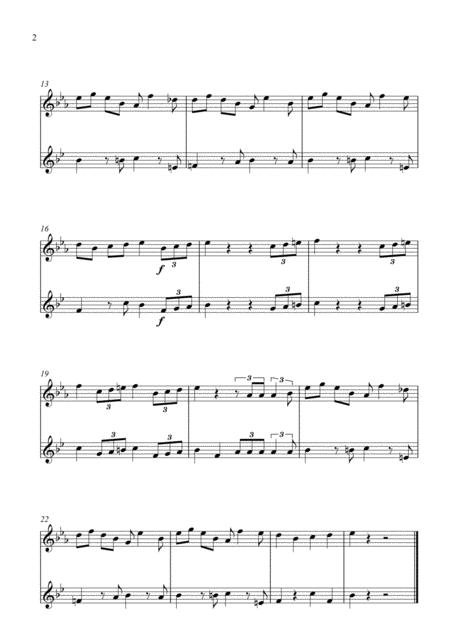 Addams Family Theme Duet For Trumpet In Bb And Alto Saxophone Page 2