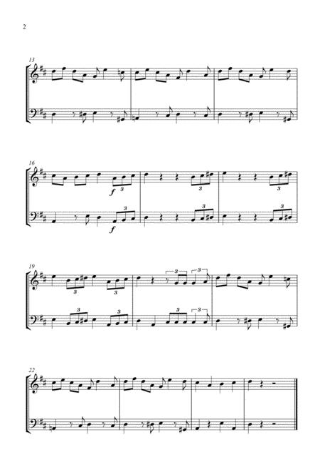 Addams Family Theme Duet For Violin And Cello Page 2