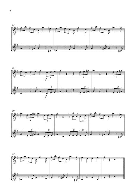 Addams Family Theme For Saxophone Duet Page 2