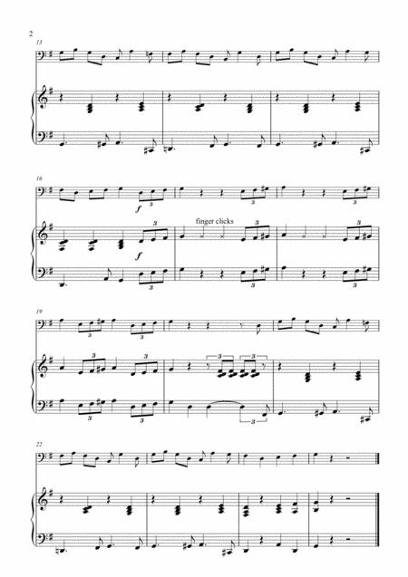 Addams Family Theme For Solo Bassoon And Piano Page 2