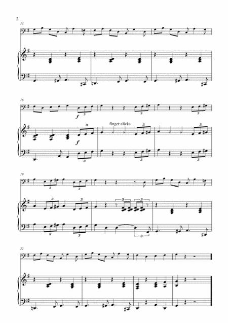 Addams Family Theme For Solo Cello And Piano Page 2