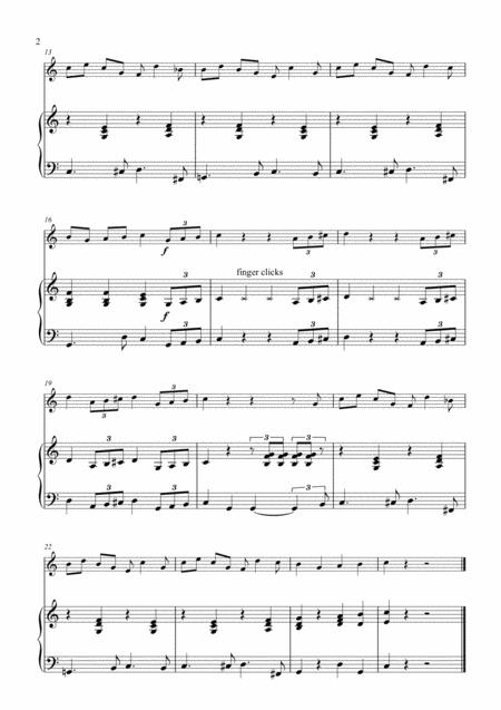 Addams Family Theme For Solo Flute And Piano Page 2