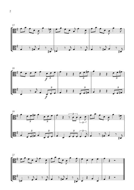 Addams Family Theme For Viola Duet Page 2