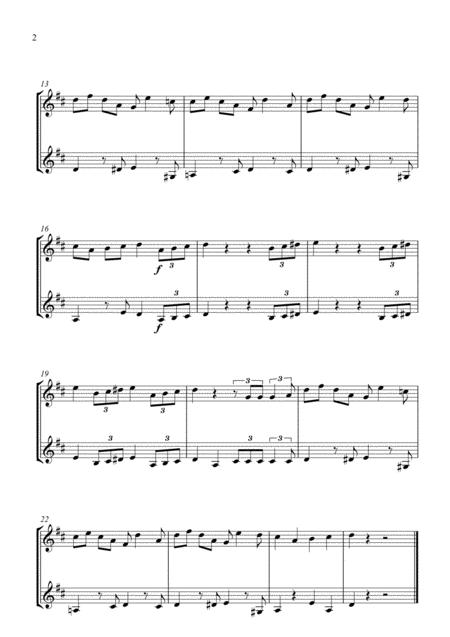 Addams Family Theme Trumpet Duet Page 2