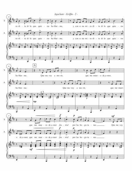 Agachate El Sombrerito Sa Piano Colombian Traditional Page 2