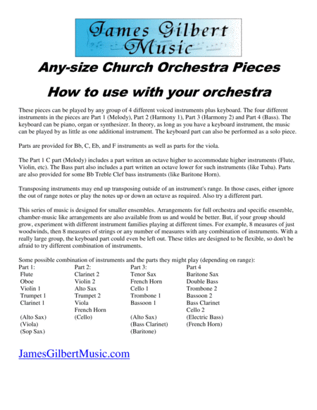 Ah Holy Jesus Any Size Church Orchestra Series Page 2