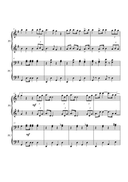 Aida Marcia Trionfale Piano 4 Hands Page 2