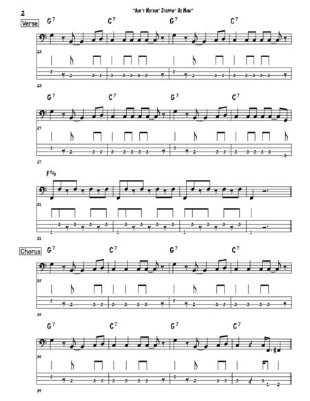 Aint Nothing Stopping Us Now Bass Guitar Tab Page 2