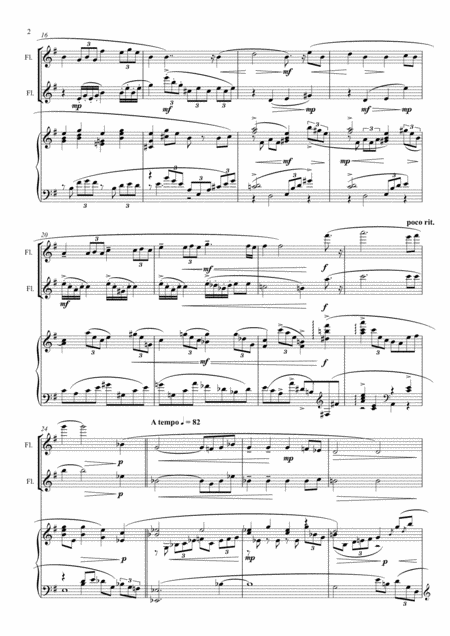 Air For Two Flutes And Harp Languida Page 2