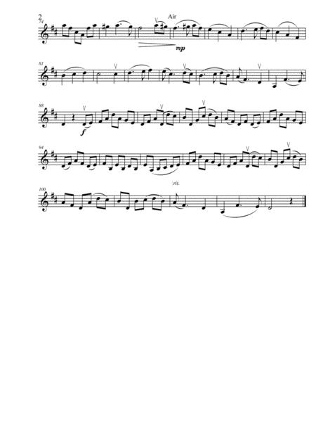 Air For Violin And Piano Page 2