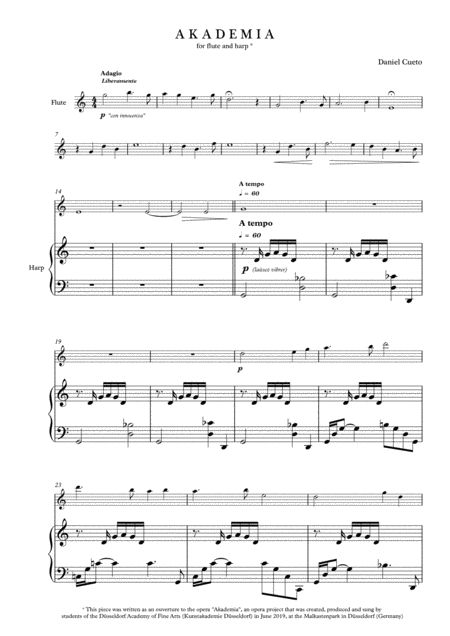 Akademia For Flute And Harp Page 2