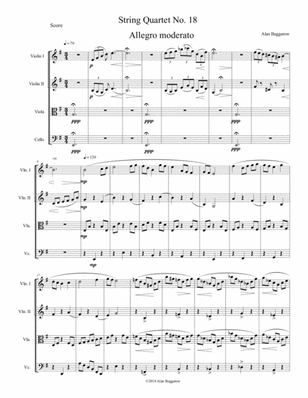 Albinoni Adagio For 4 Flutes Page 2