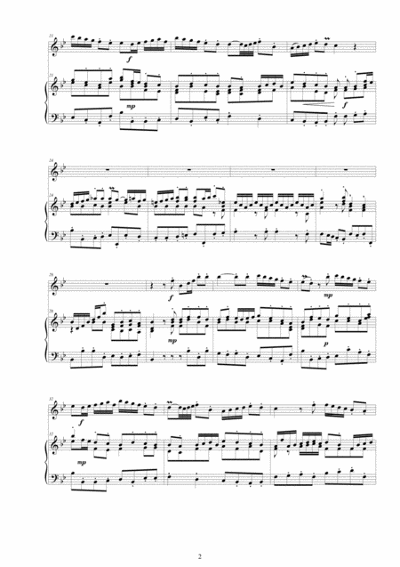 Albinoni Oboe Concerto No 11 In B Flat Major Op 9 For Oboe And Cembalo Or Piano Page 2