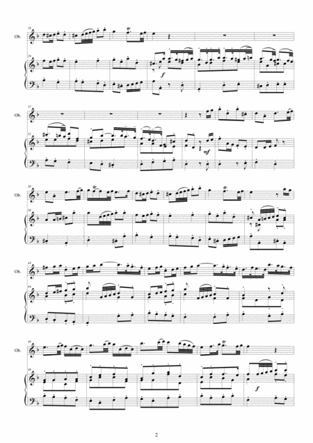 Albinoni Oboe Concerto No 2 In D Minor Op 9 For Oboe Or Flute And Piano Page 2