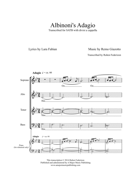 Albinonis Adagio Page 2