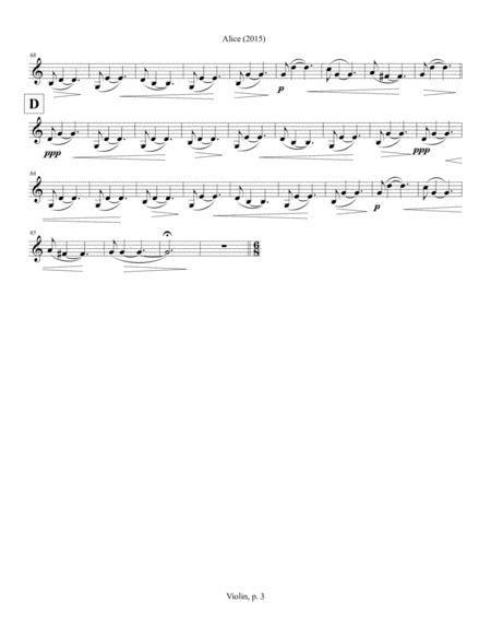 Alice 2015 Violin Part Page 2