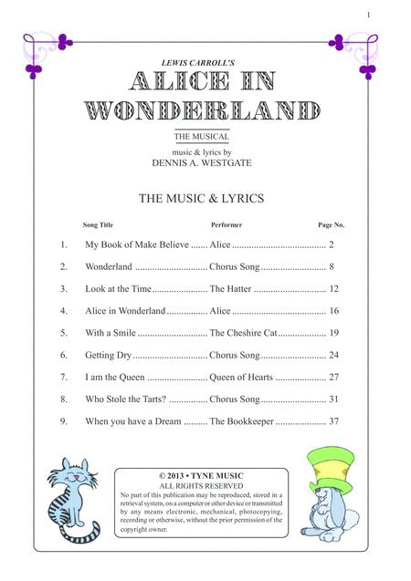Alice A New Music Score Page 2