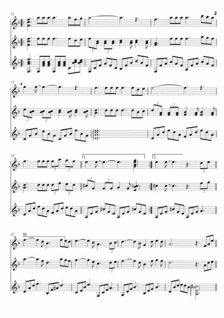 All Alone Am I Guitar Trio Page 2