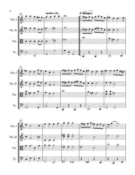All I Want For Christmas Is My Two Front Teeth String Quartet Page 2