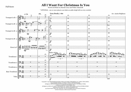 All I Want For Christmas Is You Brass Ensemble Page 2