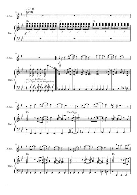 All I Want For Christmas Is You By Mariah Carey For Alto Sax Piano Page 2