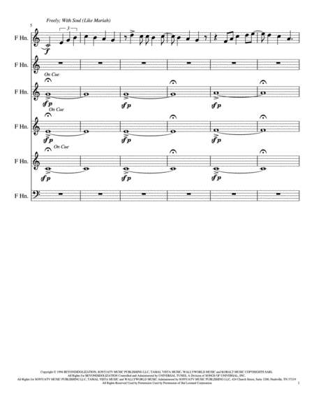 All I Want For Christmas Is You For Horn Sextet Page 2